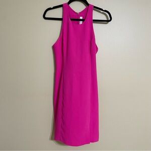 Amanda‎ Uprichard Colada Racerback Sheath Dress in Hot Pink size small